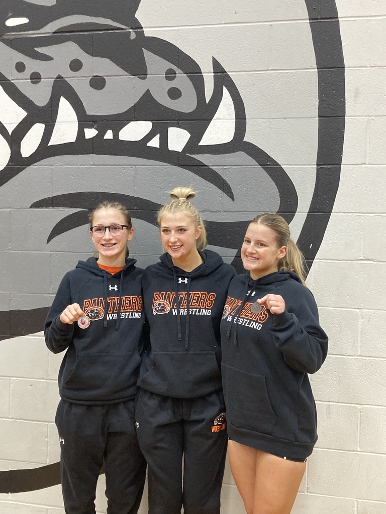 Palmyra Girls Wrestlers at the Brick City Invitational