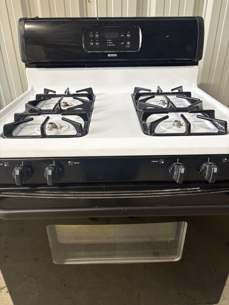 6 Kenmore gas oven