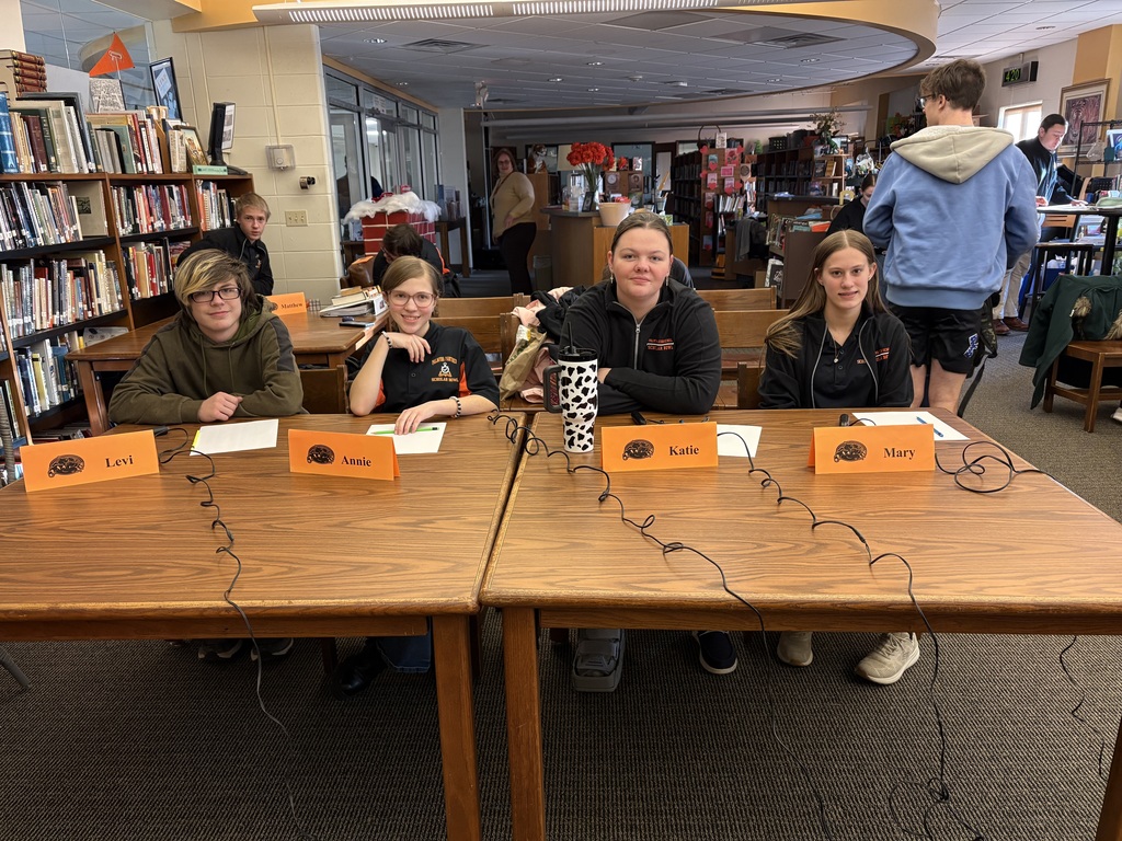 Palmyra High School JV Quiz Bowl team