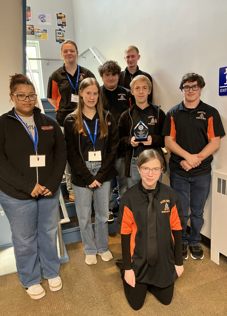 Palmyra High School quiz bowl team