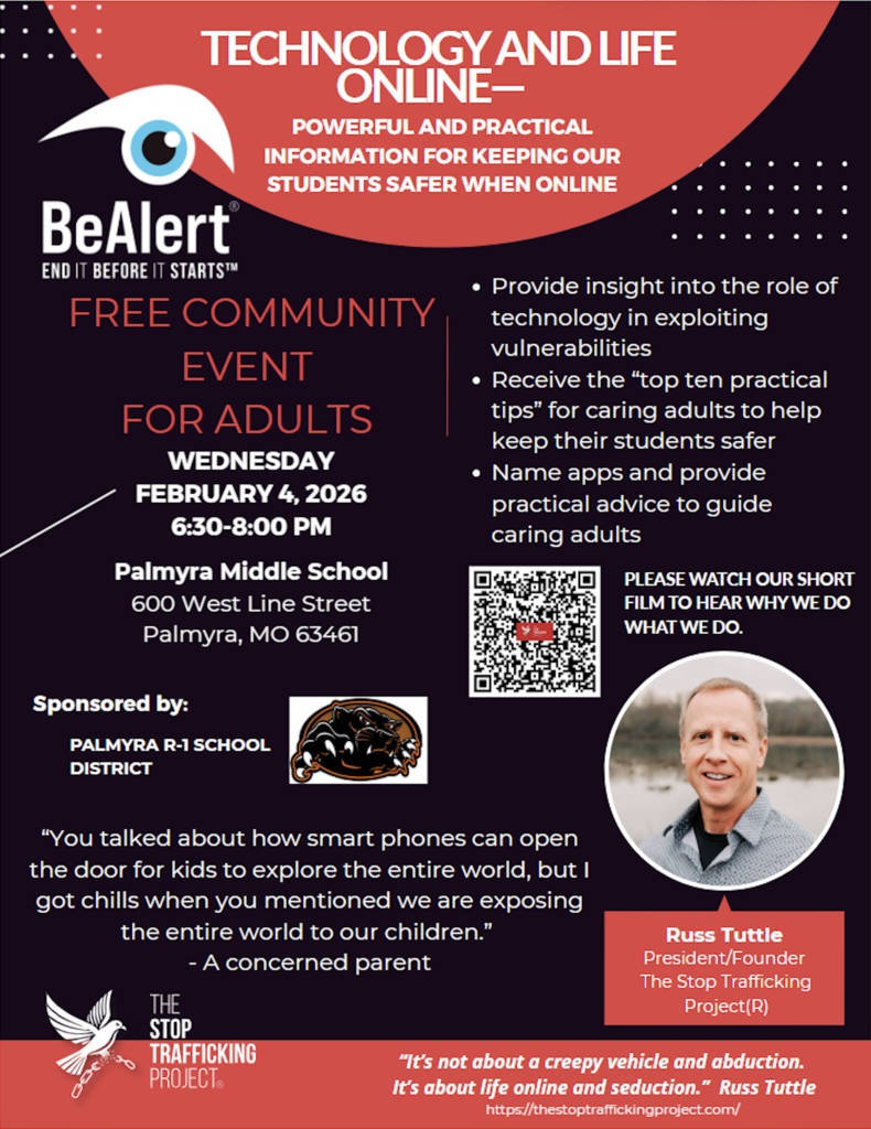 BeAlert Free Community Event for Adults - Wednesday, February 4, 2026