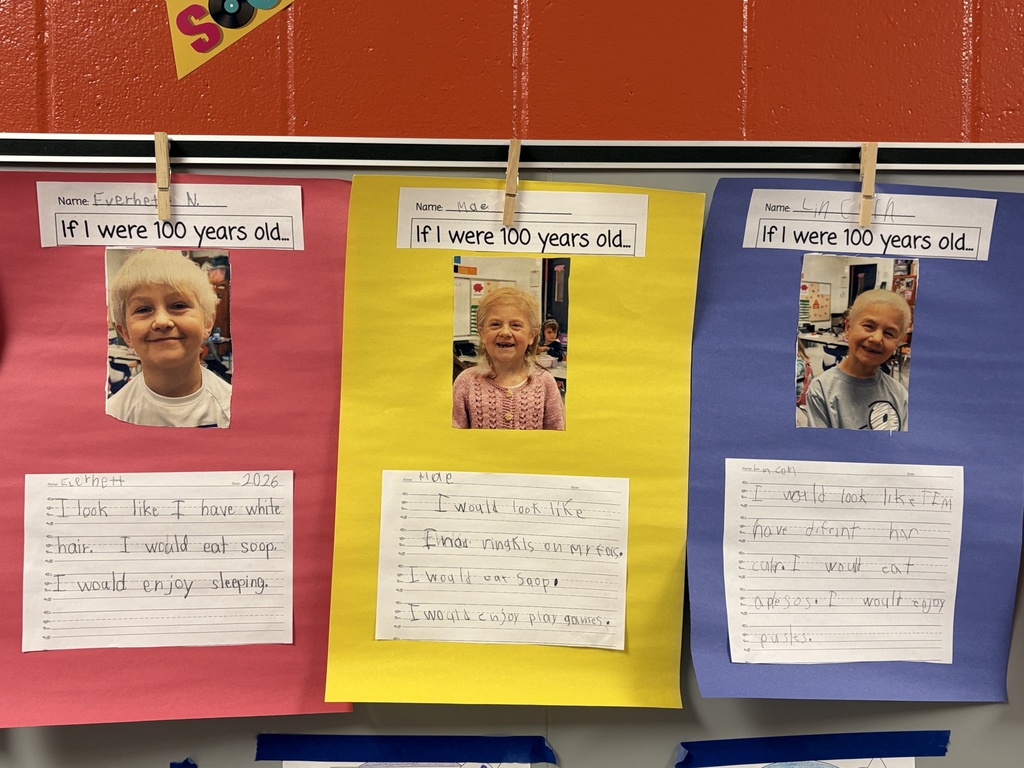 Students answer the question, If I were 100 years old