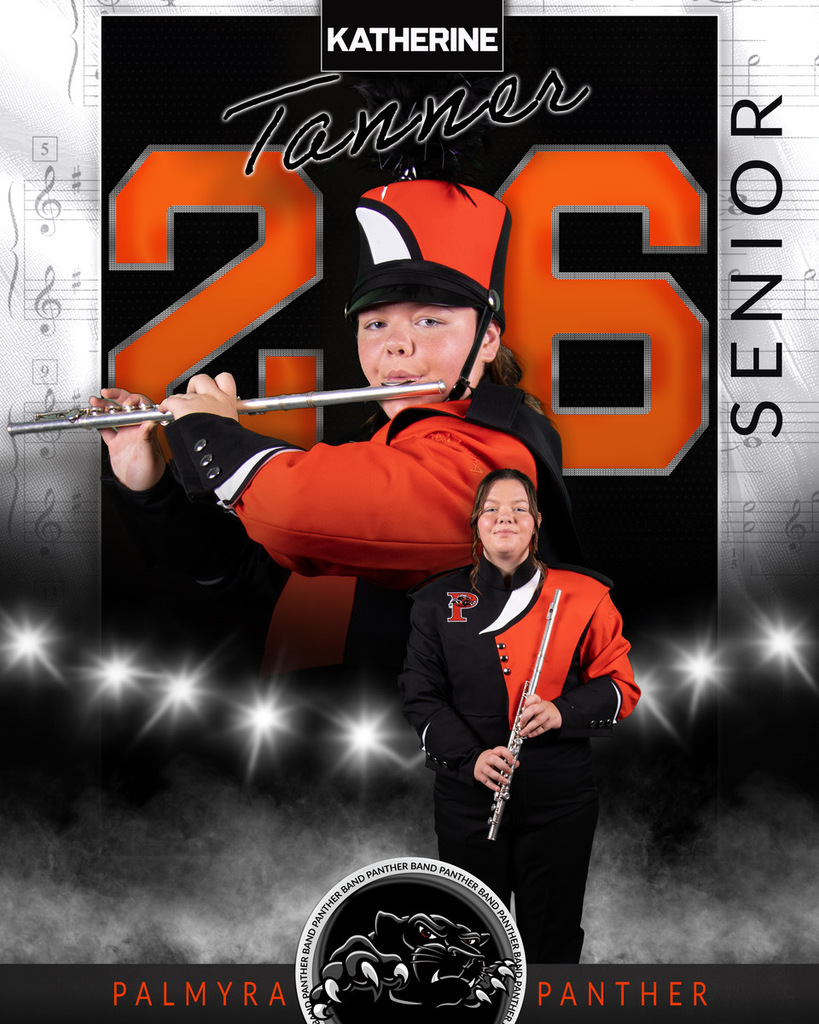 Katie PHS senior band banner