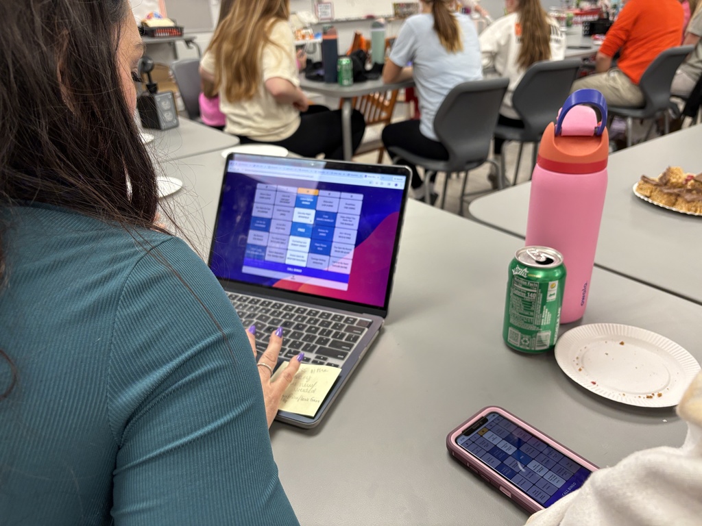 FCCLA hosted Music Bingo after school to celebrate FCCLA week