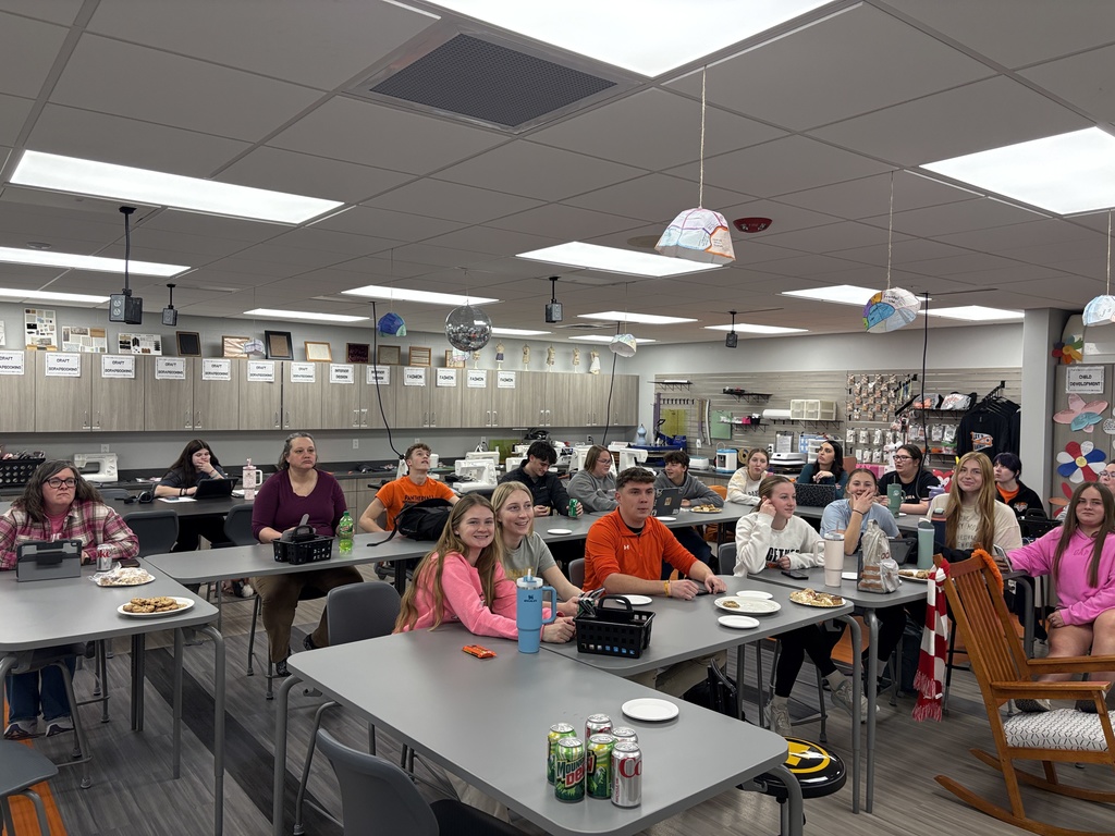 FCCLA hosted Music Bingo after school to celebrate FCCLA week