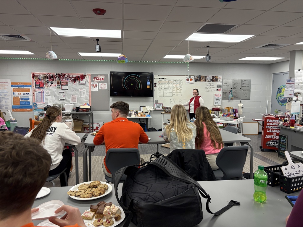 FCCLA hosted Music Bingo after school to celebrate FCCLA week