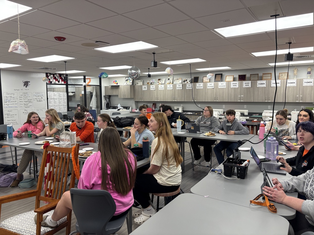 FCCLA hosted Music Bingo after school to celebrate FCCLA week