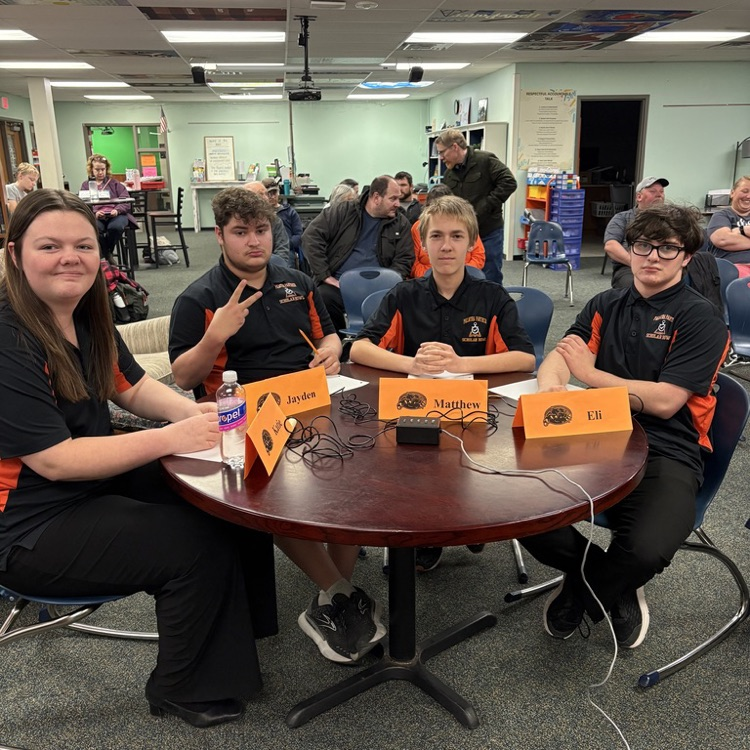PHS Varsity Quiz Bowl team