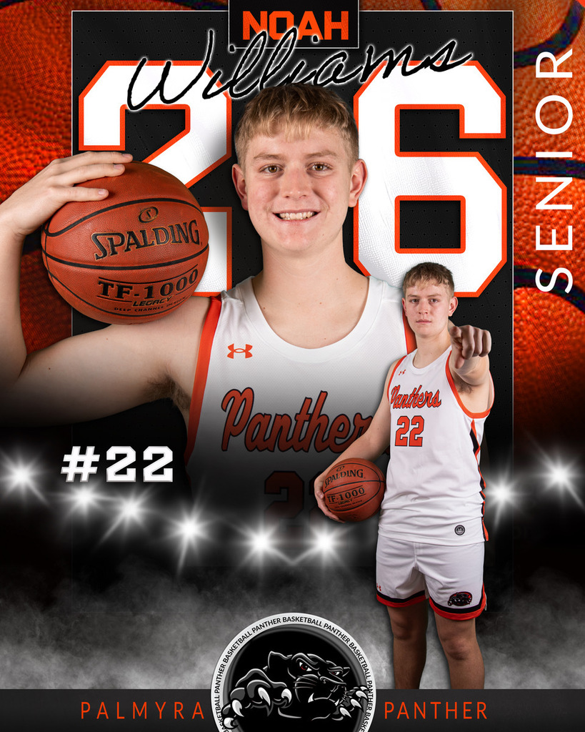 Basketball senior night banners