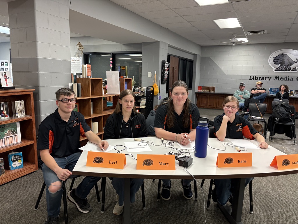 High School quiz bowl team