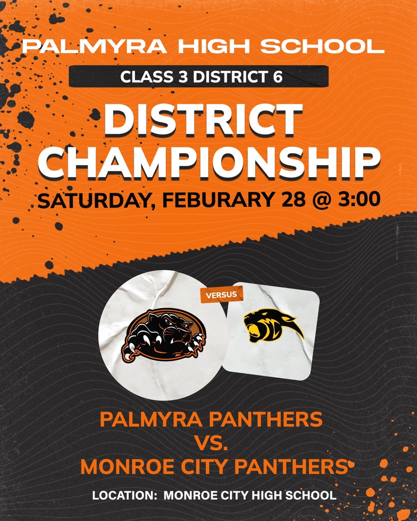PHS District Basketball Championship, Saturday, February 28th @ 3 pm