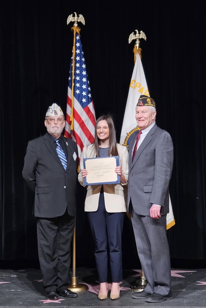 Tess winner of American Legion Oratorical Contest
