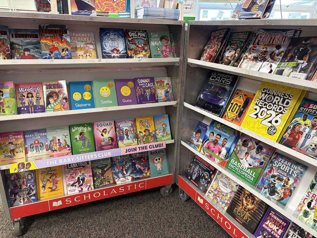 items available for sale during book fair