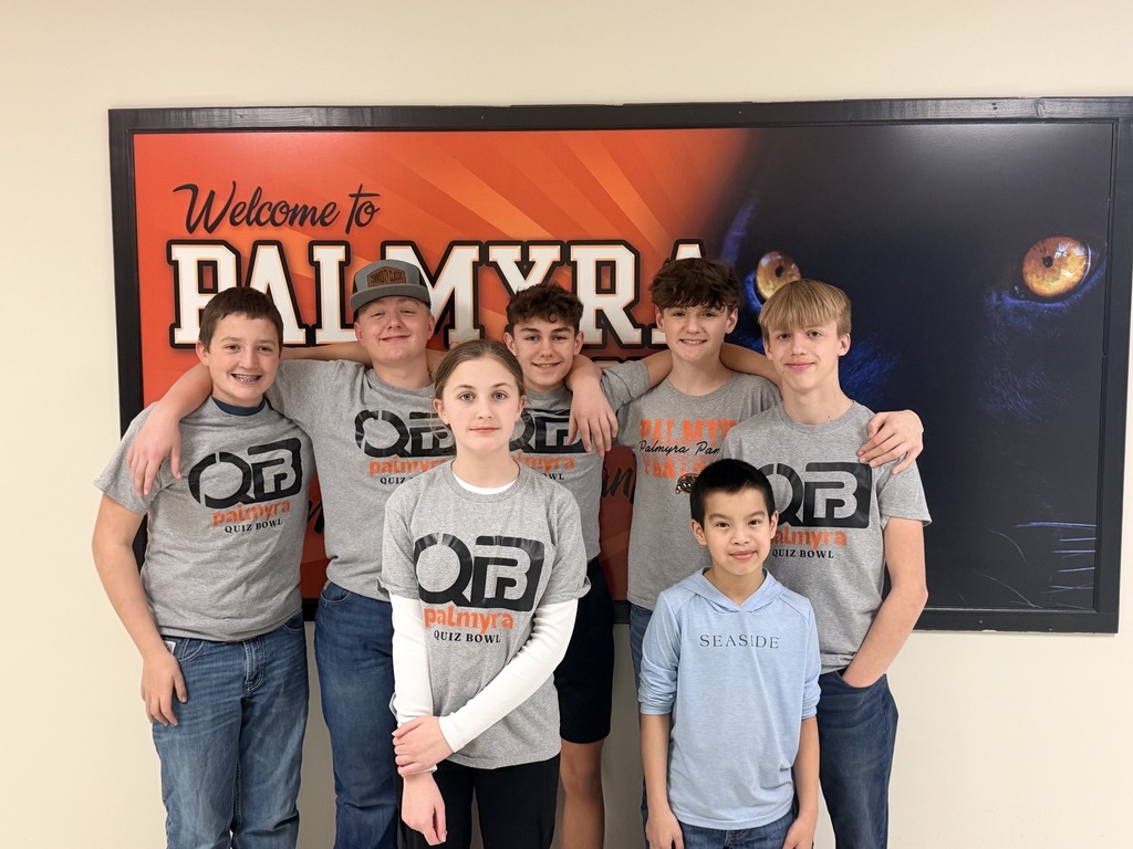Middle School quiz bowl team 2026