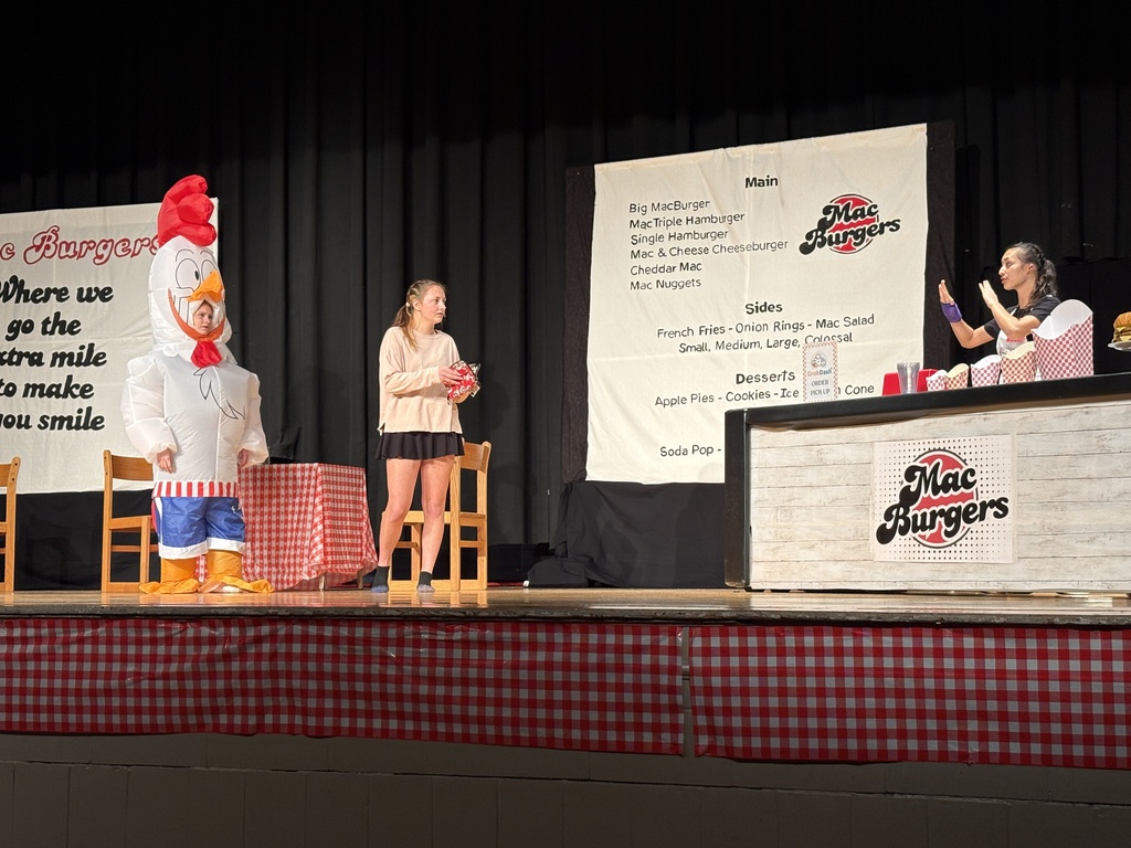 PHS Drama presentation of Fast Food