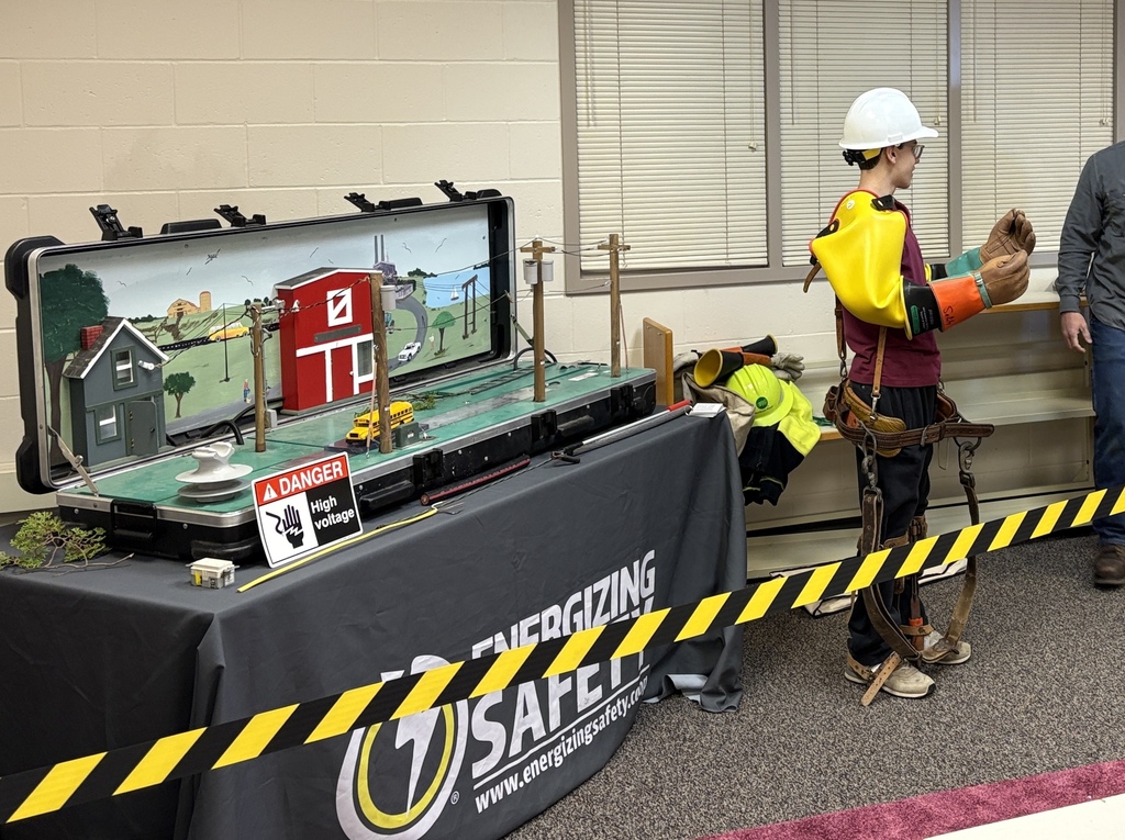 Energizing Safety demonstration at Middle School 