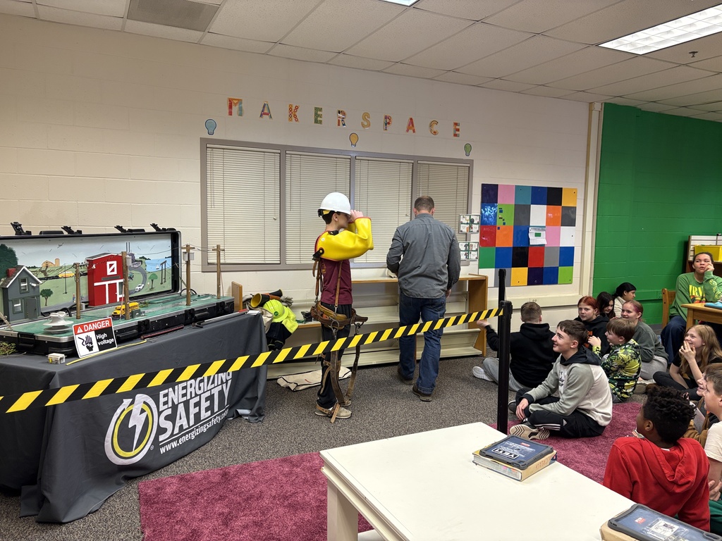 Energizing Safety demonstration at Middle School 