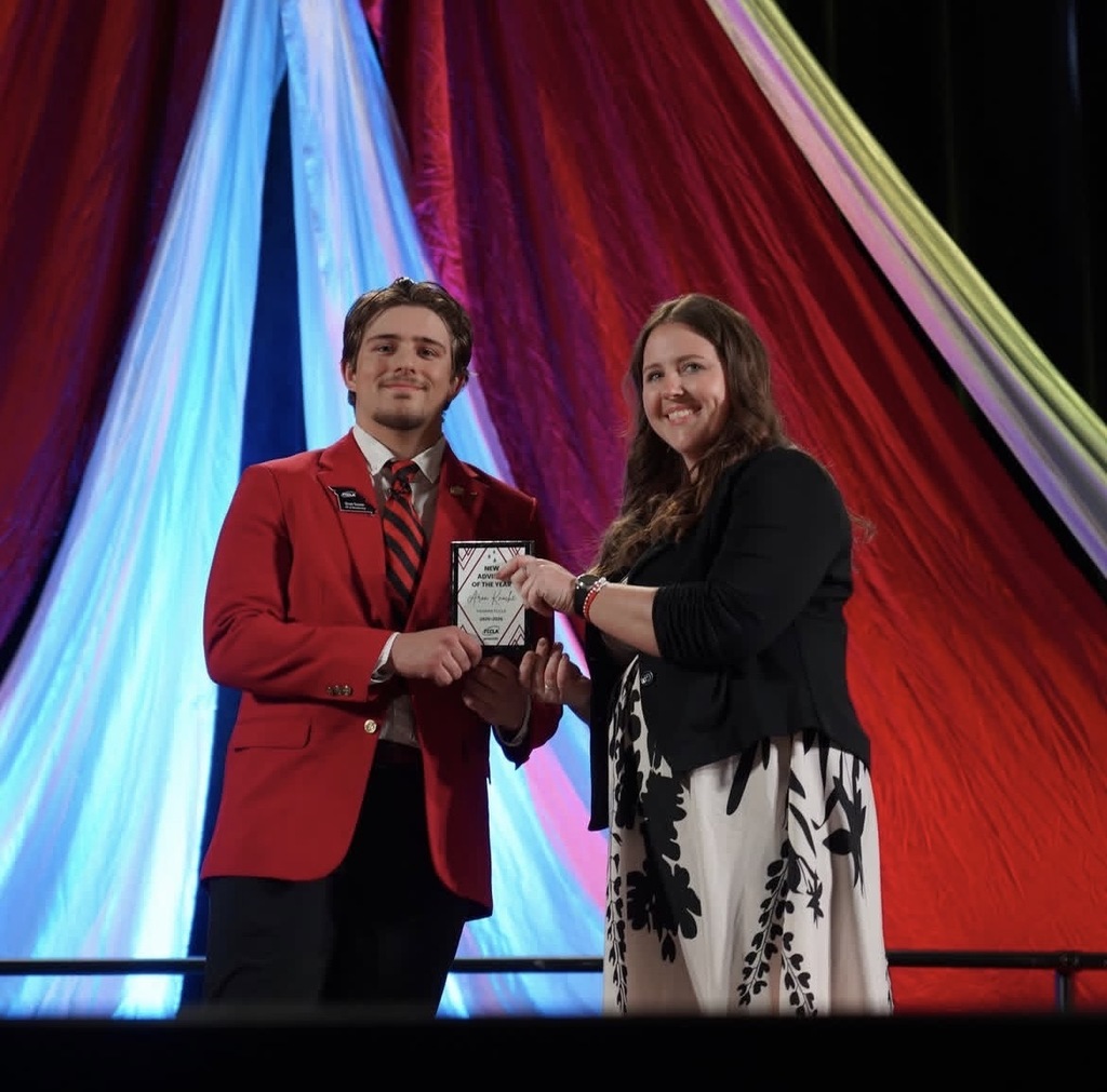 Ms. Knoche awarded New Adviser of the year award for FCCLA
