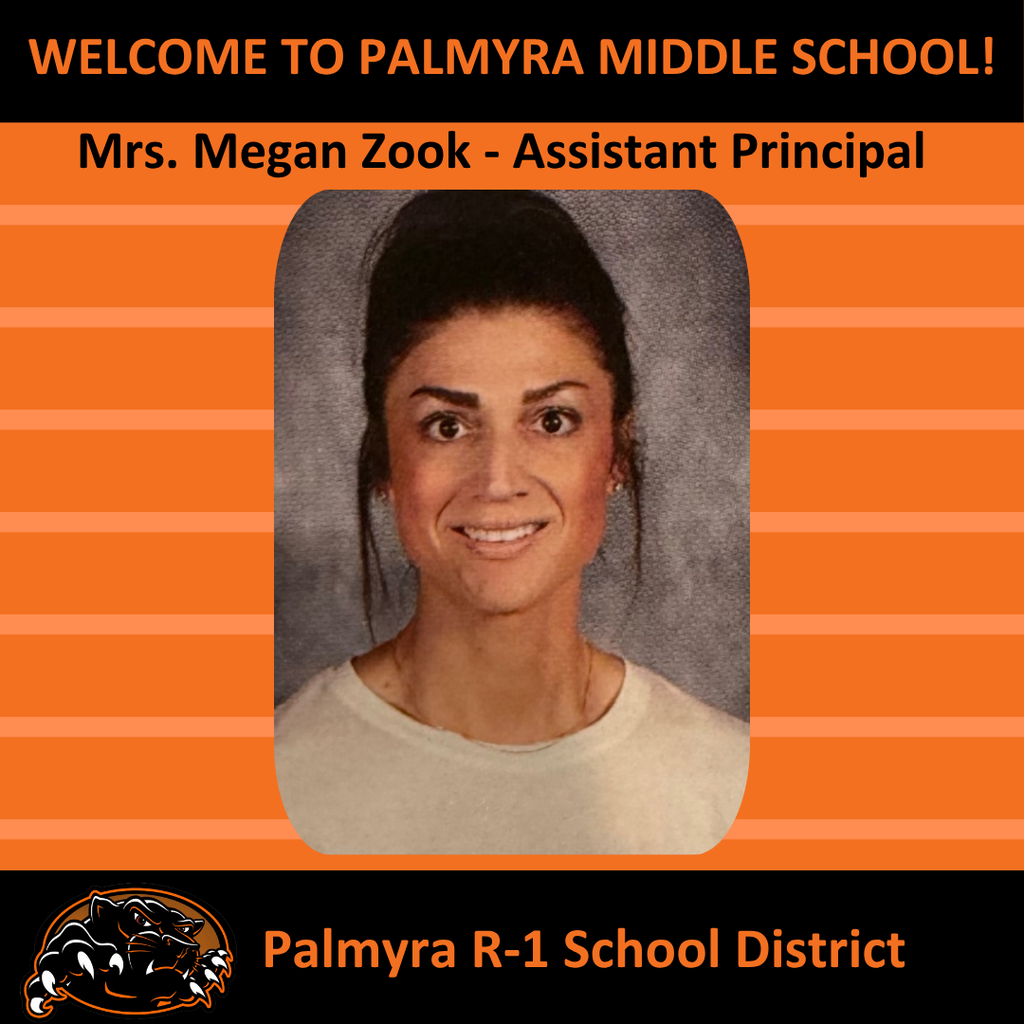 Welcome to Palmyra Middle School, Megan Zook, Assistant Principal