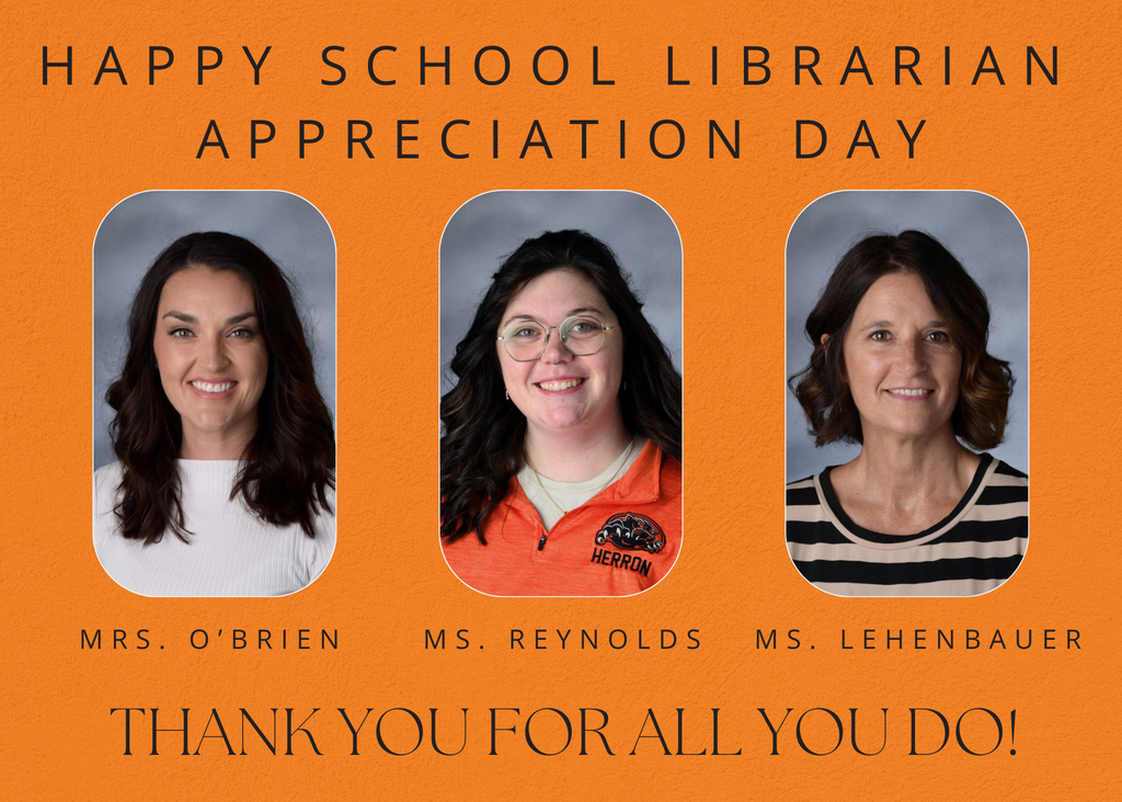 Happy School Librarian Appreciation Day! Thank you for all you do!