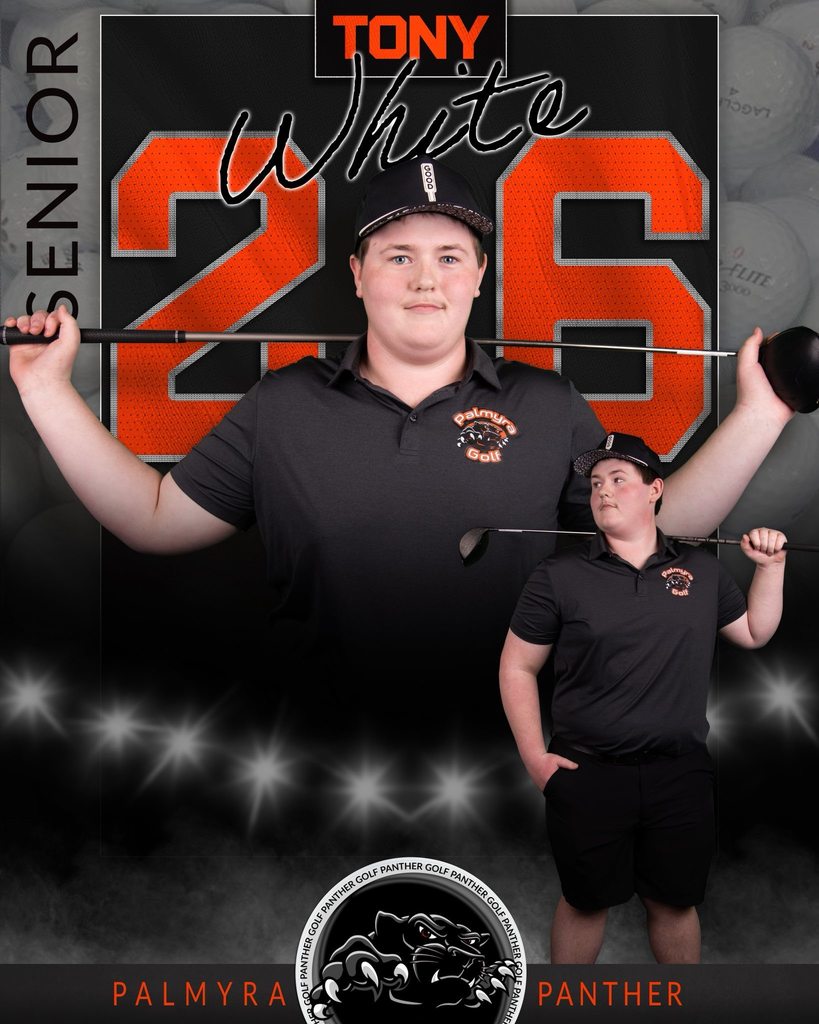 golf senior banner picture - Tony