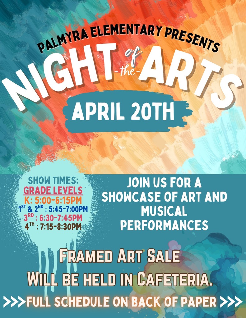 PES Night of the Arts - April 20th
