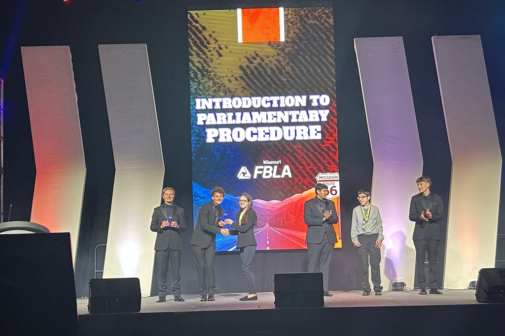 Palmyra High School FBLA student who placed in Intro to Parliamentary Procedure competition