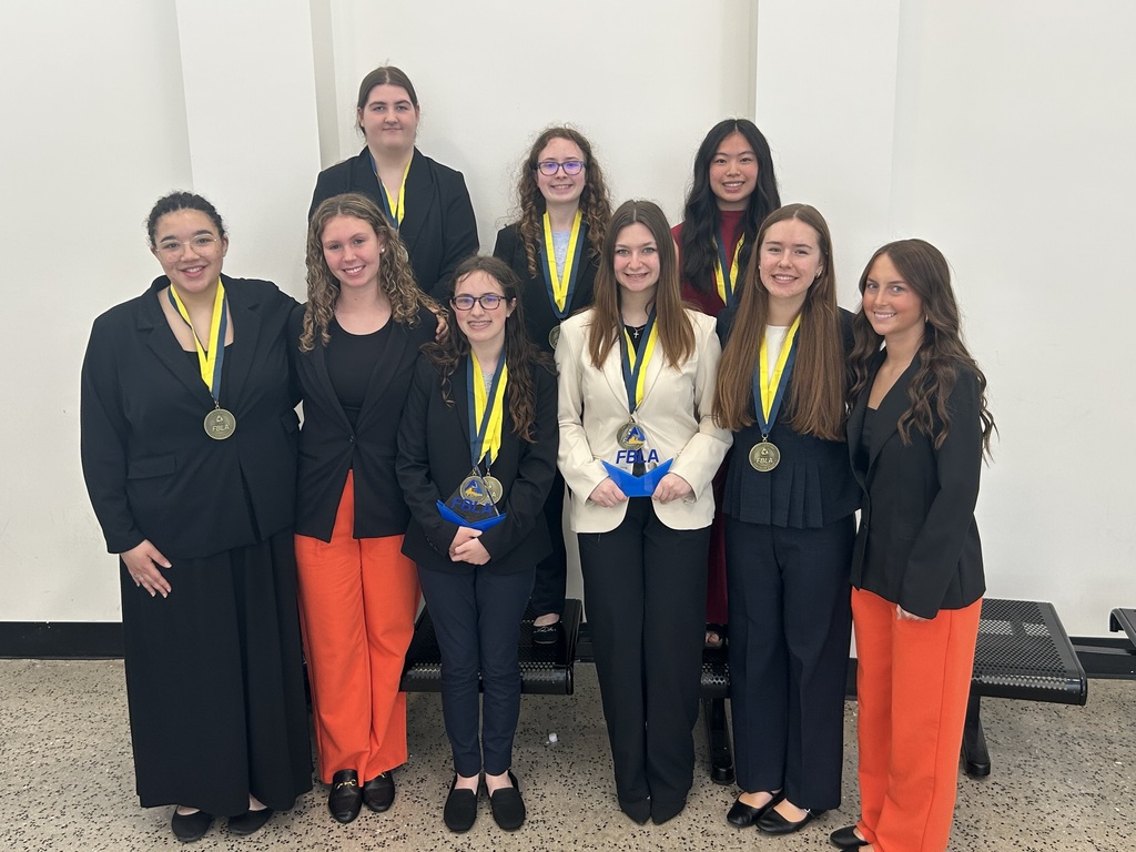 Palmyra High School FBLA Students who placed in their competitions at State Convention