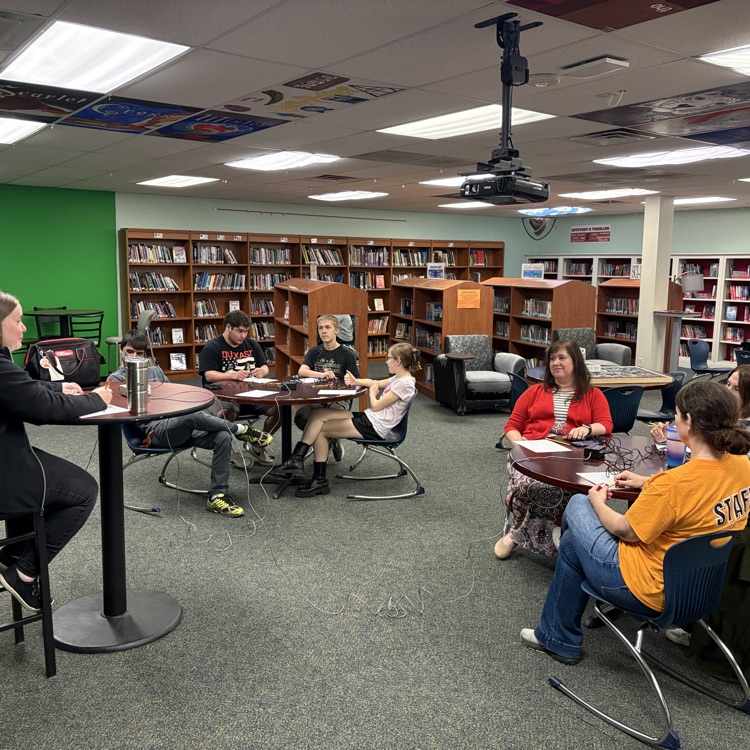PHS quiz bowl teams ready for their match 