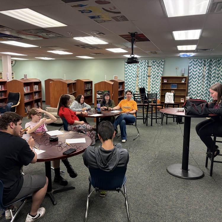 PHS quiz bowl teams ready for their match 