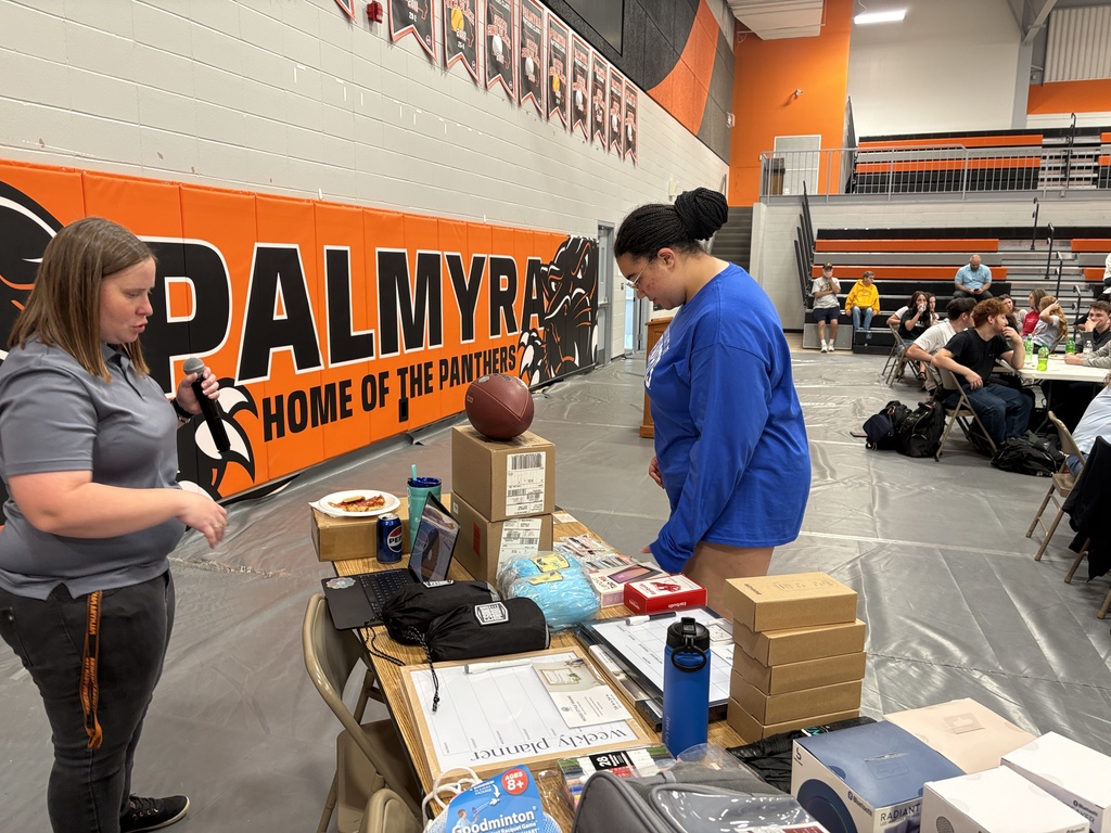 Seniors gather in high school gym to celebrate decision day
