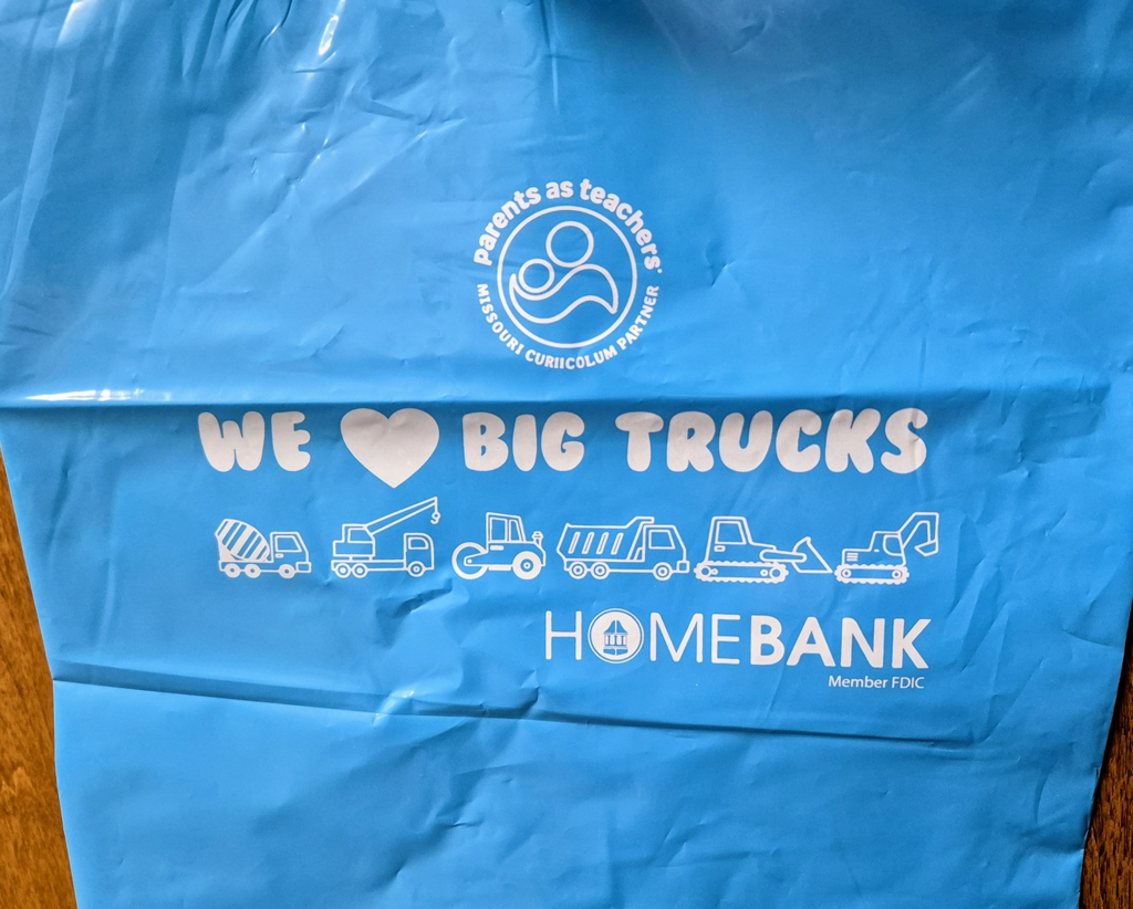 HOMEBANK sponsoring treat bags for Truck Rally