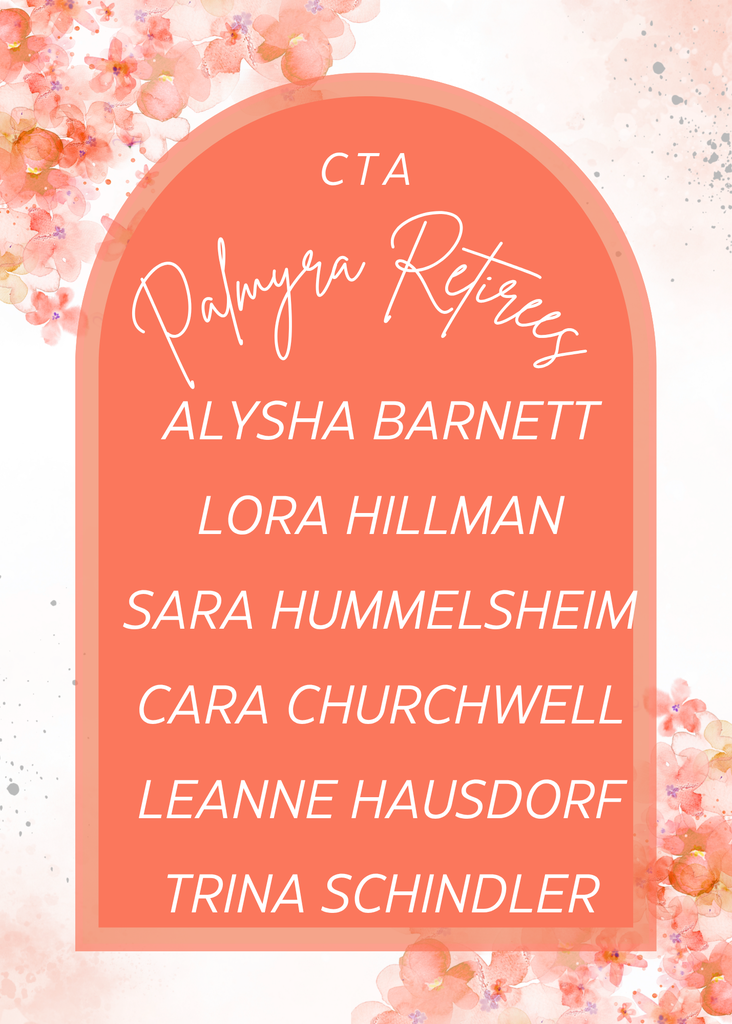 CTA Palmyra Retirees invitation 2026 open house, May 2nd 2-4 pm at The Urban Nest