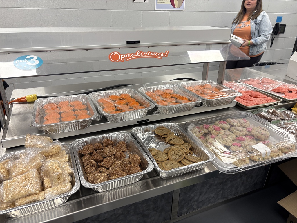 Foods class cooked desserts for luncheon