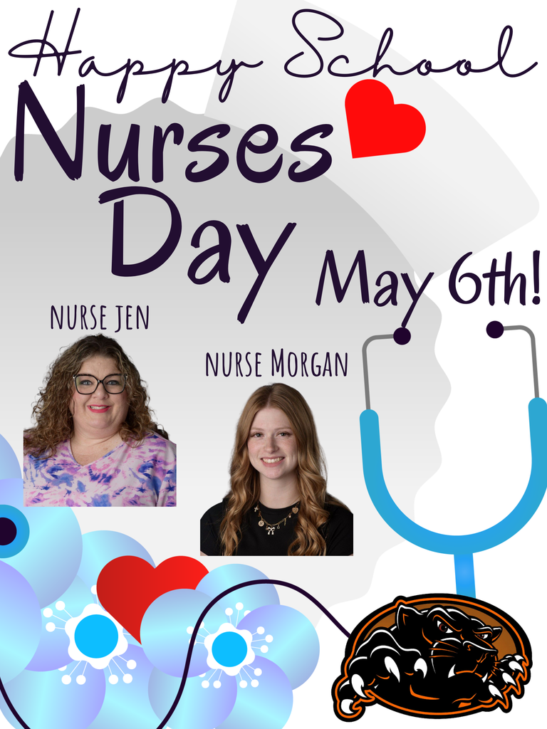 Happy School Nurses Day May 6th, Nurse Jen and Nurse Morgan