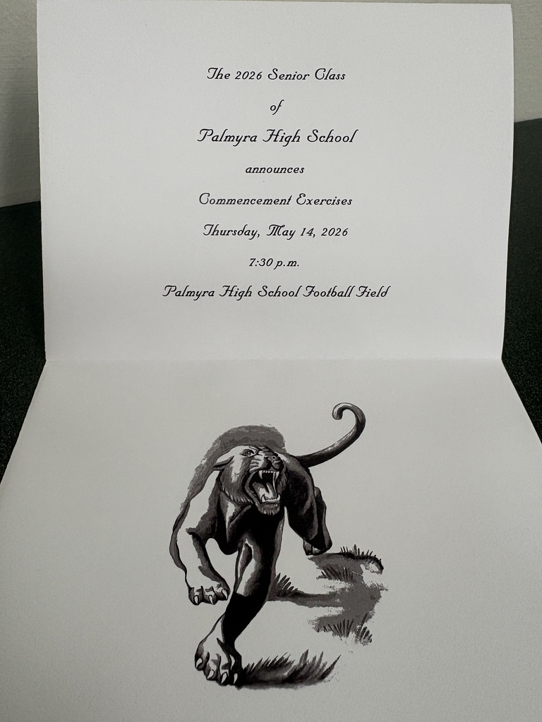Graduation invitation: Thursday, May 14 @ 7:30 pm