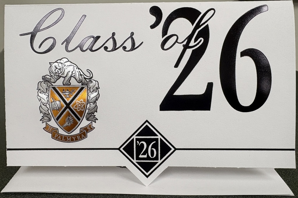 Class of 2026 front of invitation