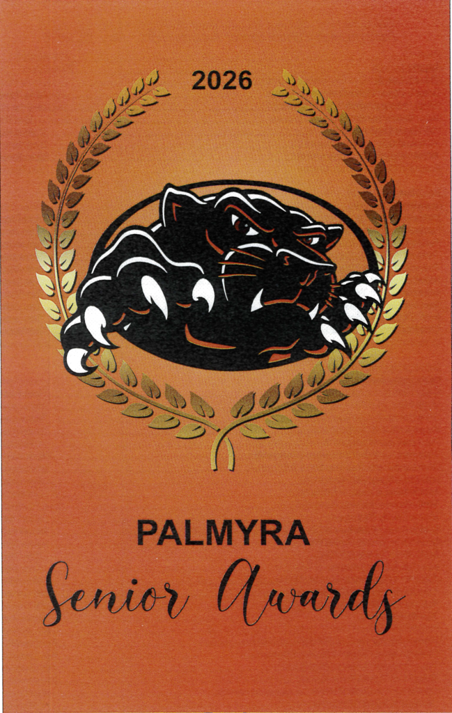PHS Senior Awards Night program