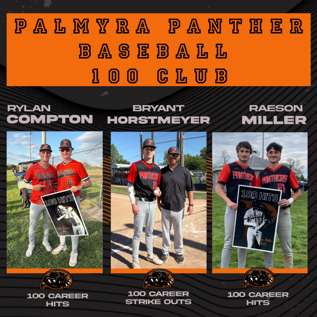 PALMYRA PANTHER BASEBALL 100 CLUB