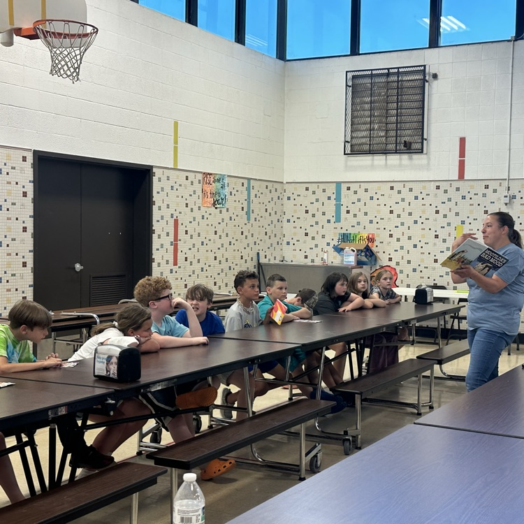 students at PES making ice cream