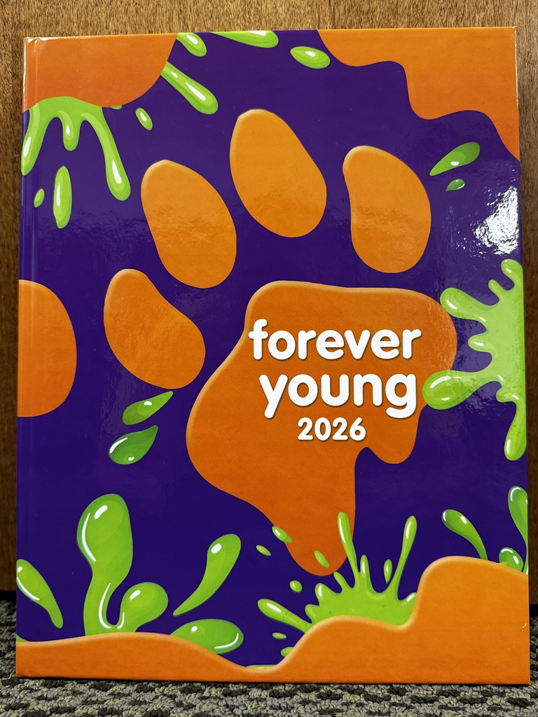 PHS Yearbook cover, Forever Young 2026