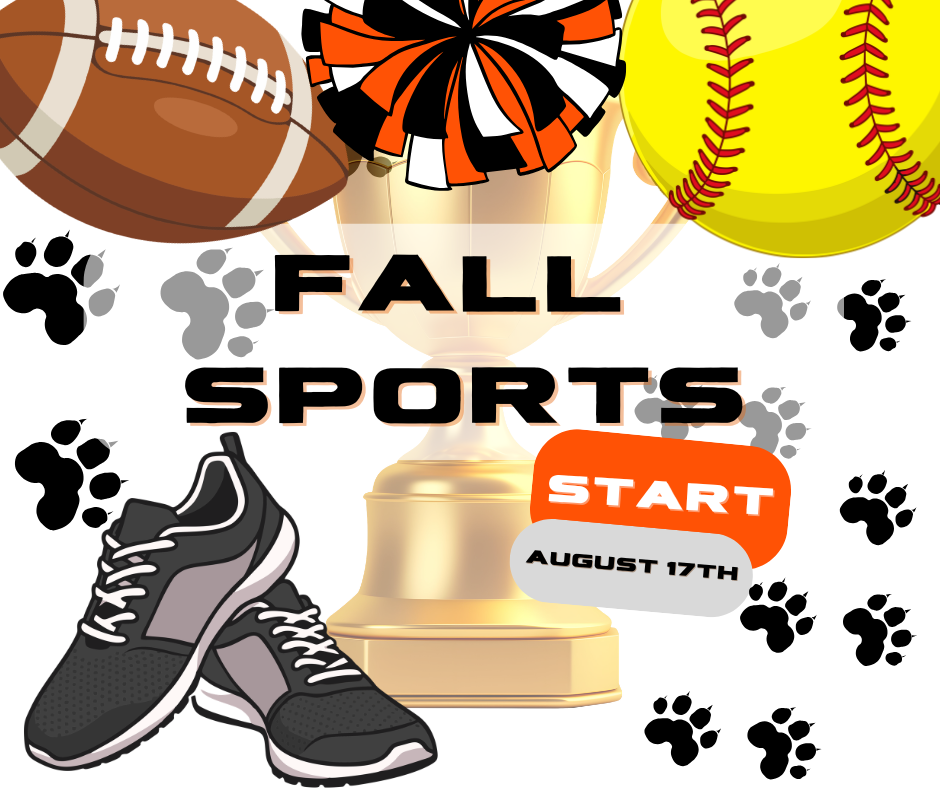 Fall Sports start August 17