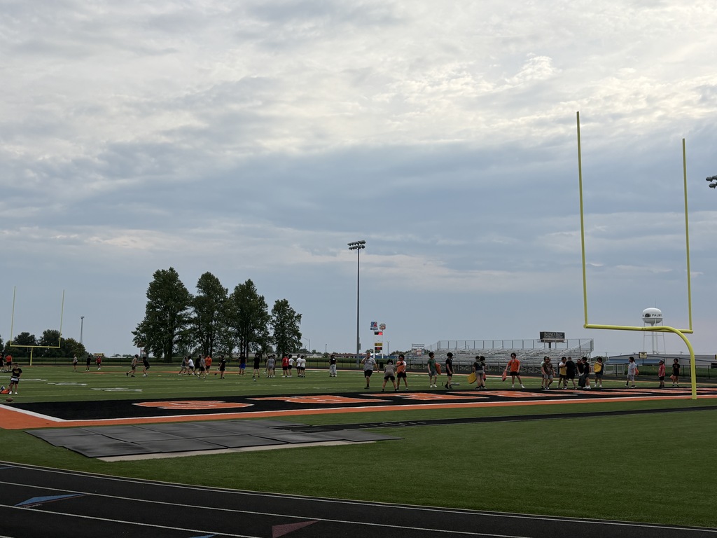 football practice at PHS