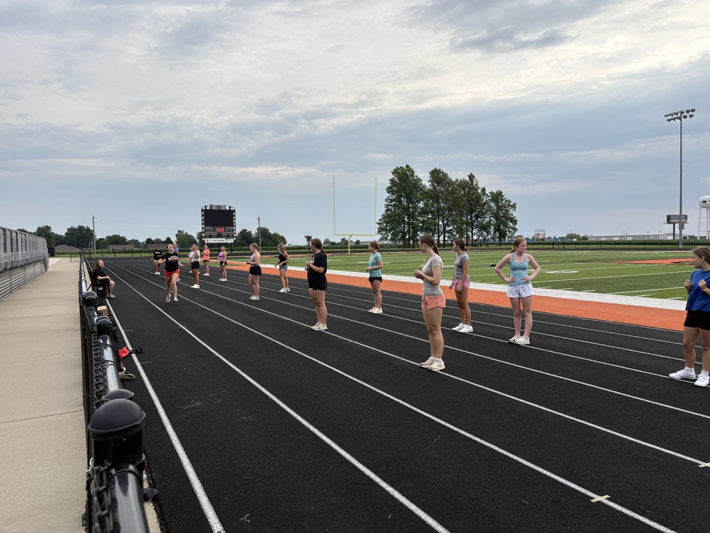 cheer practice at PHS