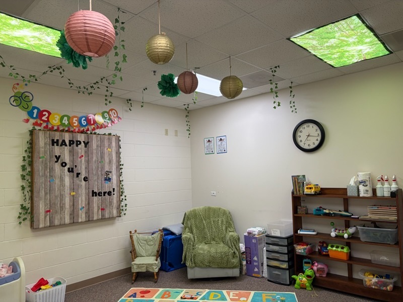 Childcare center classroom now open