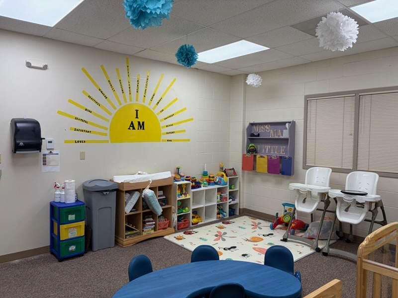 Childcare center classroom now open