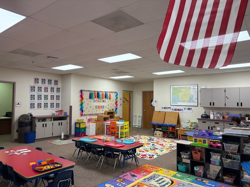 Childcare center classroom now open