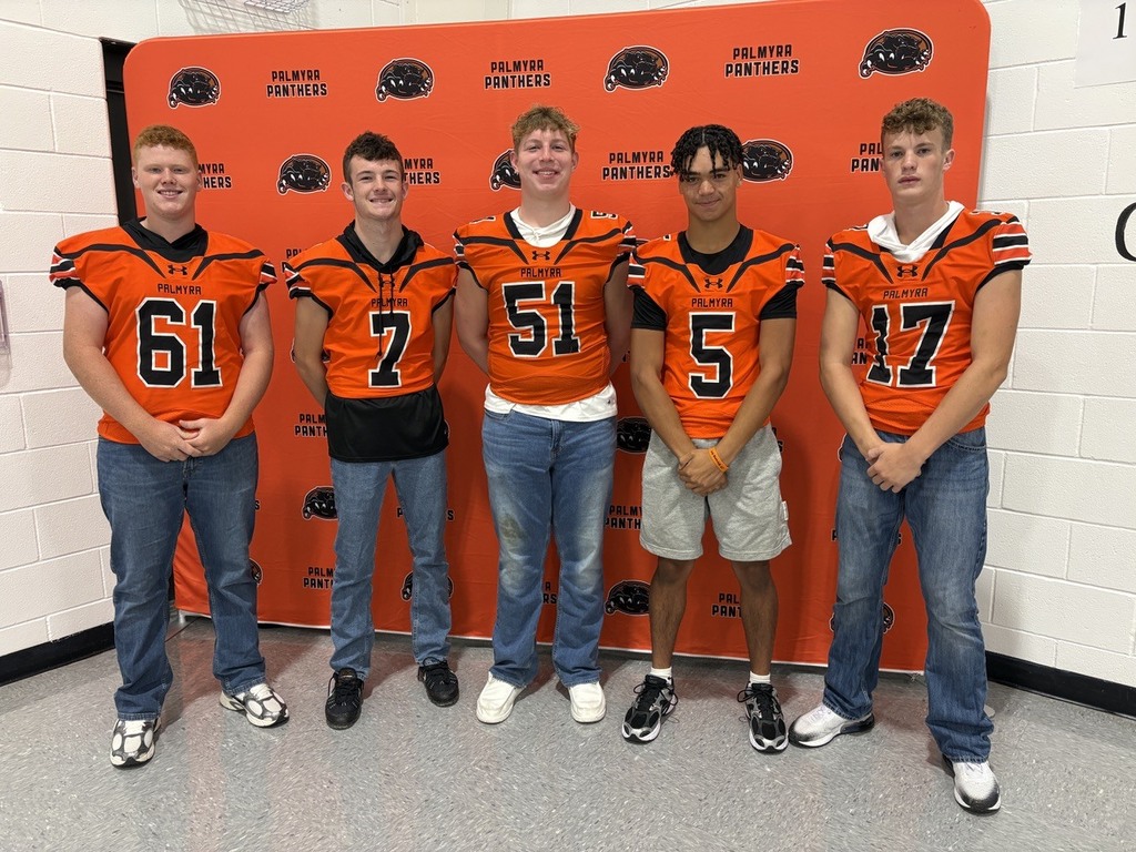 football players at PES morning assembly