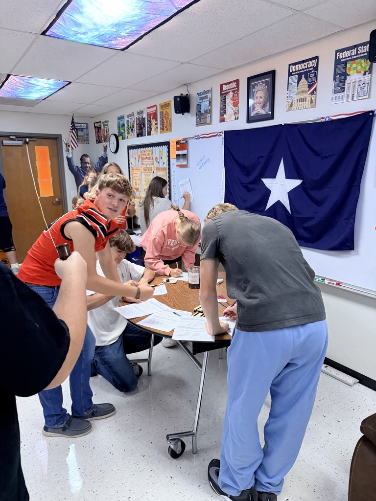 students exploring civil war artifacts
