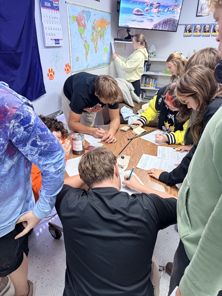 students exploring civil war artifacts